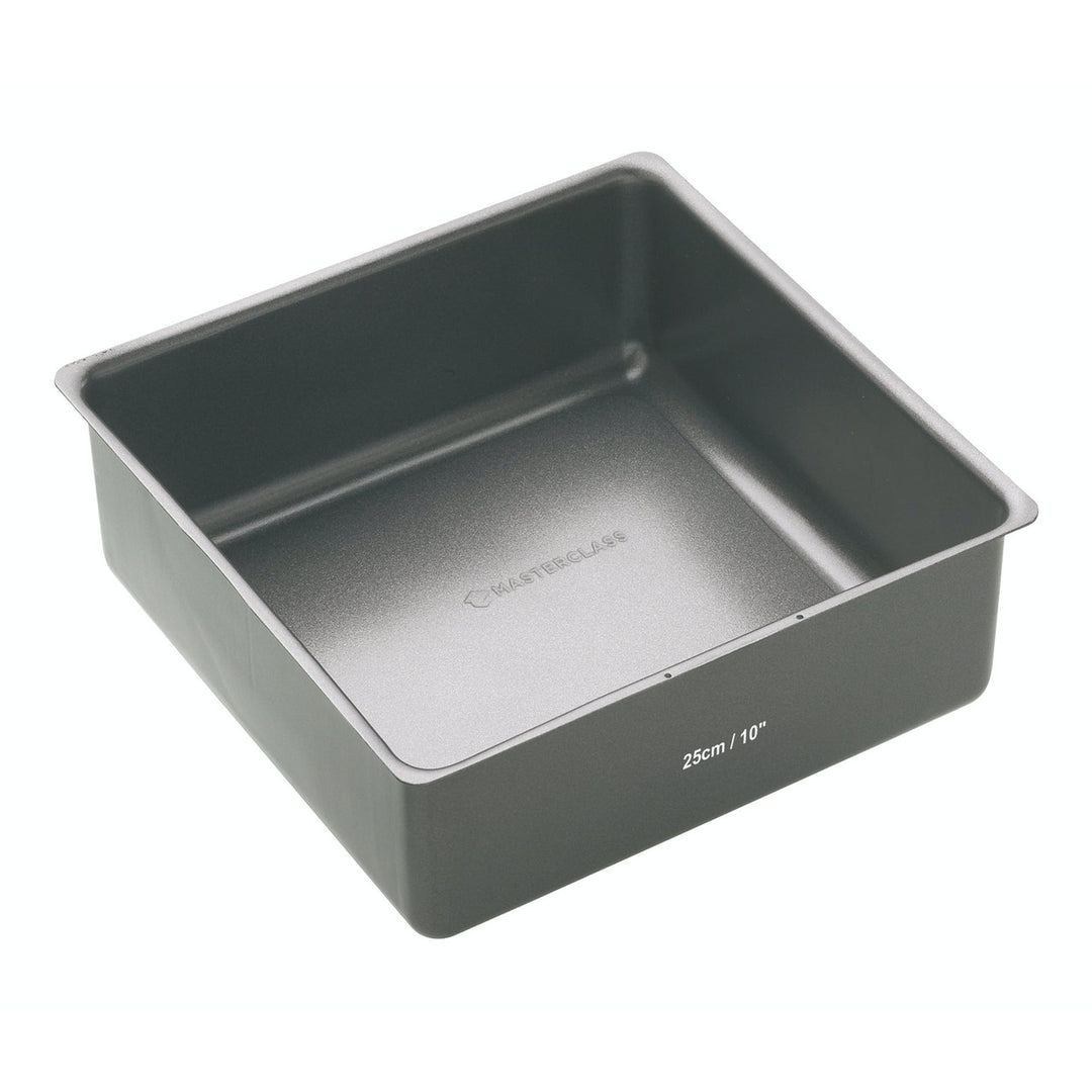 Non-Stick 25cm Deep Sided Square Baking Tray
