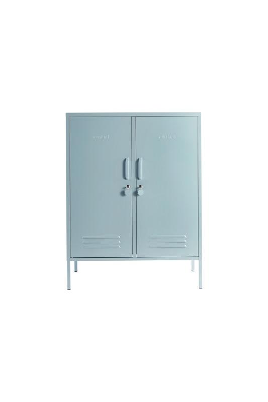 Mustard Made The Midi Locker in ocean infront of a white background