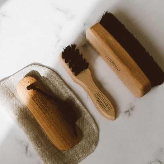 Plastic Free Shoe Care - Shoe Shine Brush