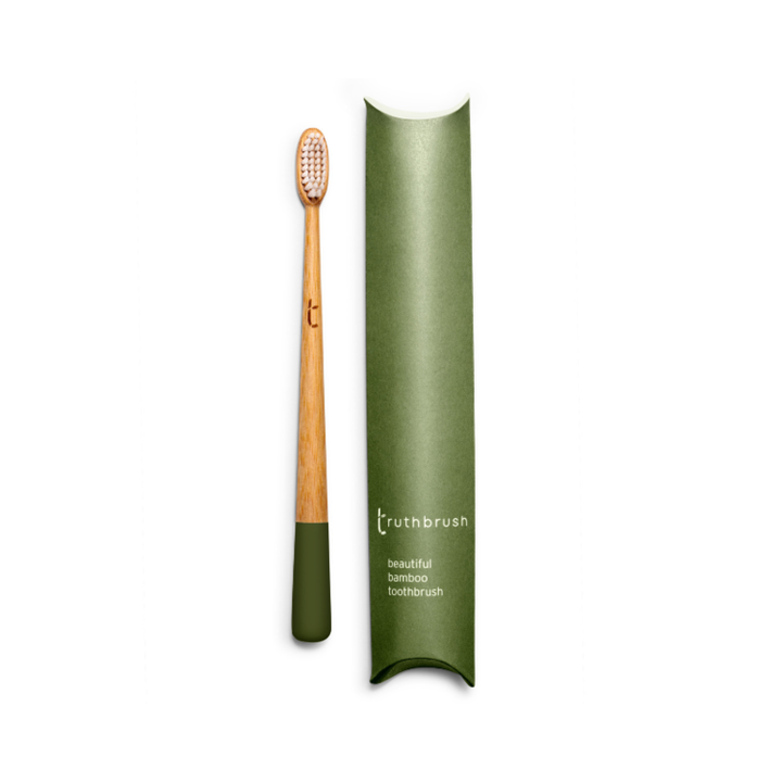 Green Bamboo Toothbrush
