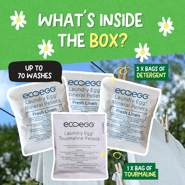Ecoegg Laundry Egg Refill Pellets - Fresh Linen