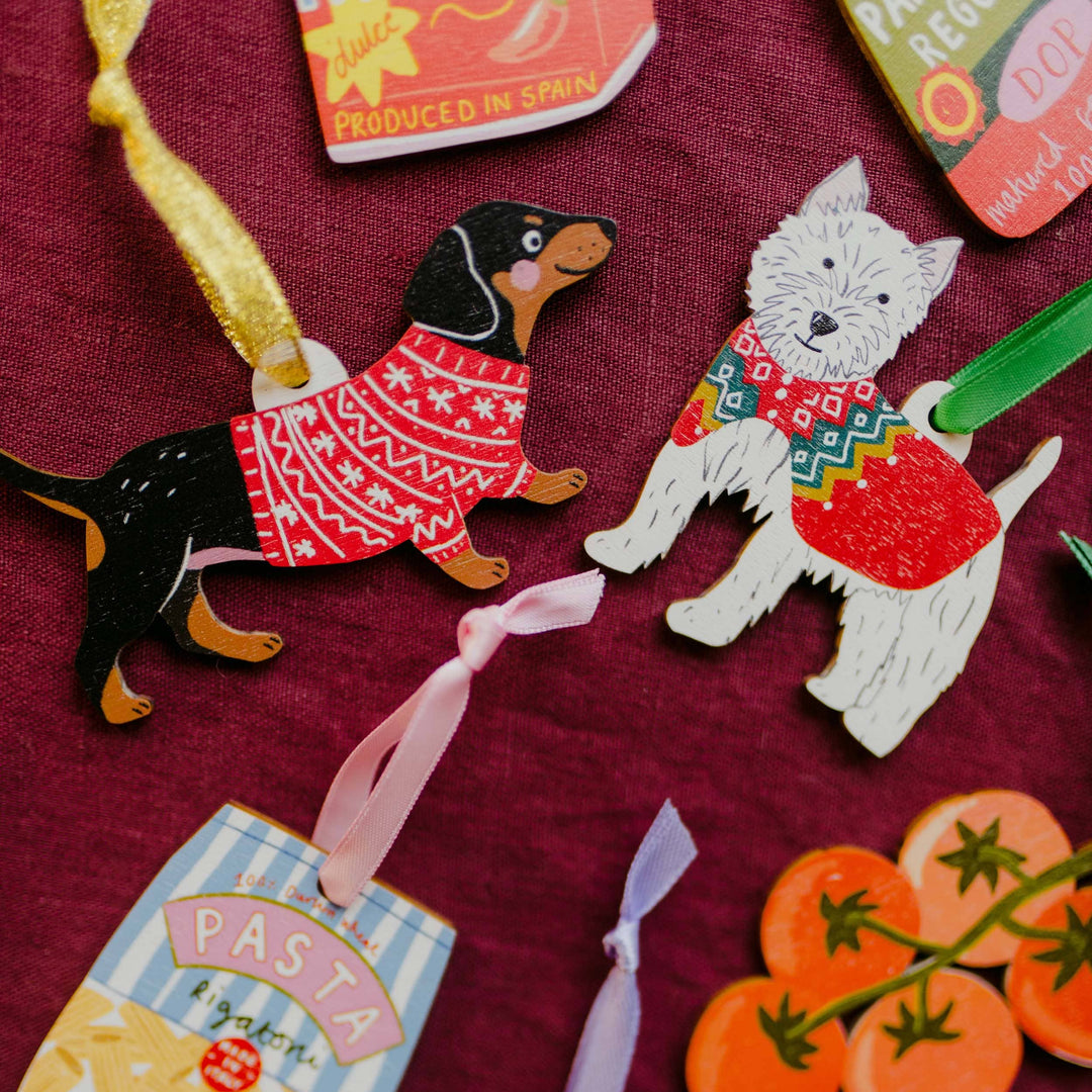 Dachshund Christmas Decoration