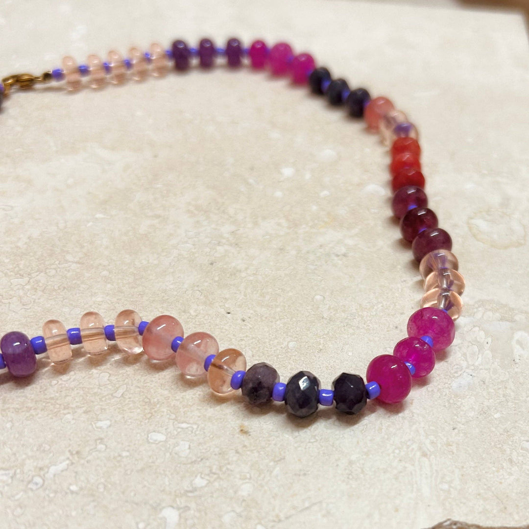 Beaded Necklace - Berries