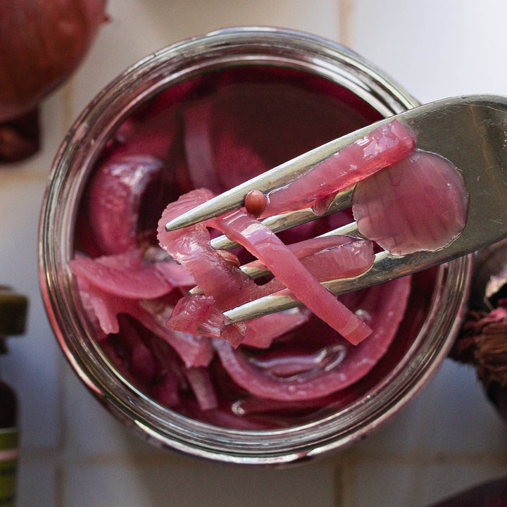 Sumac Sliced Pickled Onions