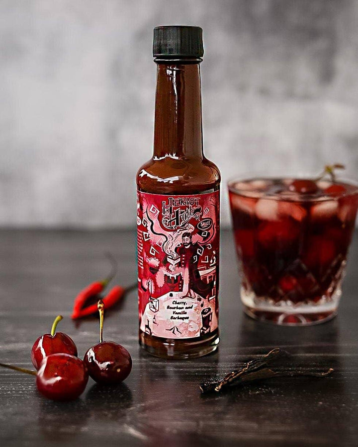 Cherry Bourbon and Vanilla Barbeque Sauce
