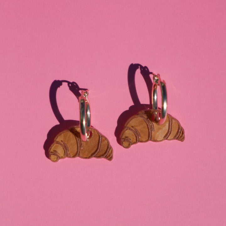 Croissant Hoop Earrings