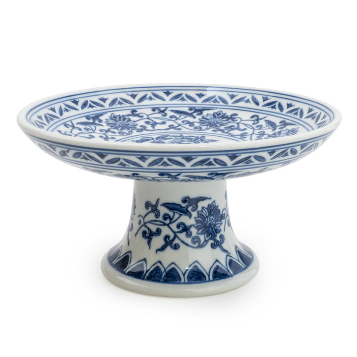 Sumatra Blue & White Cake Stand