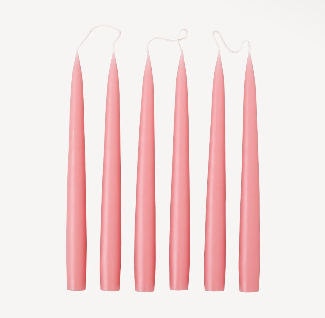 Vintage Rose Taper Candle