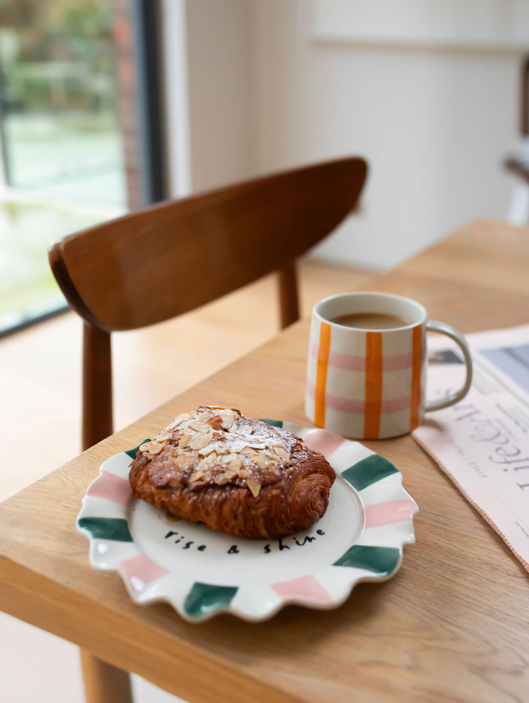Rise & Shine Croissant Plate