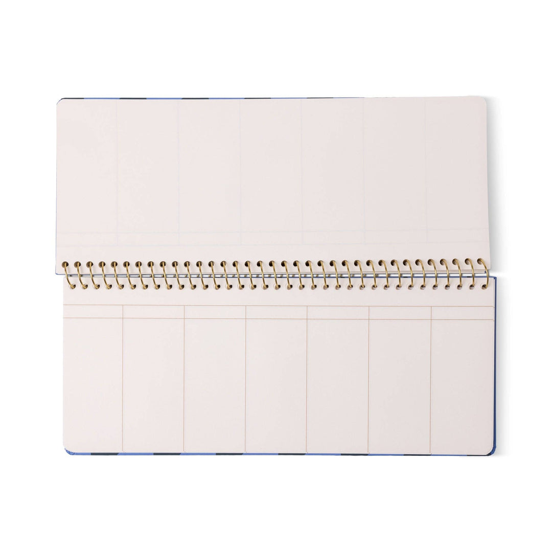 Blue & Navy Weekly Planner Pad