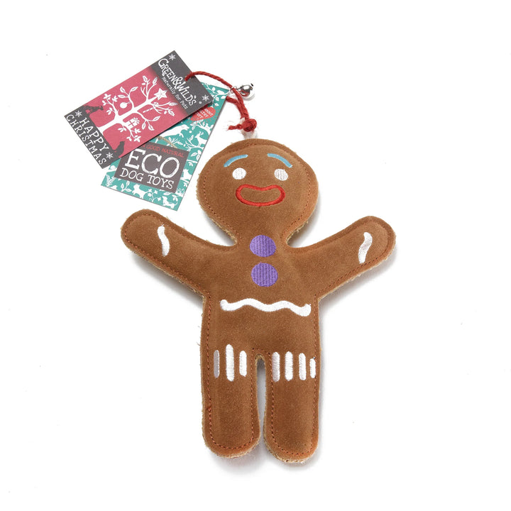 Jean Genie the Gingerbread Eco Dog Toy