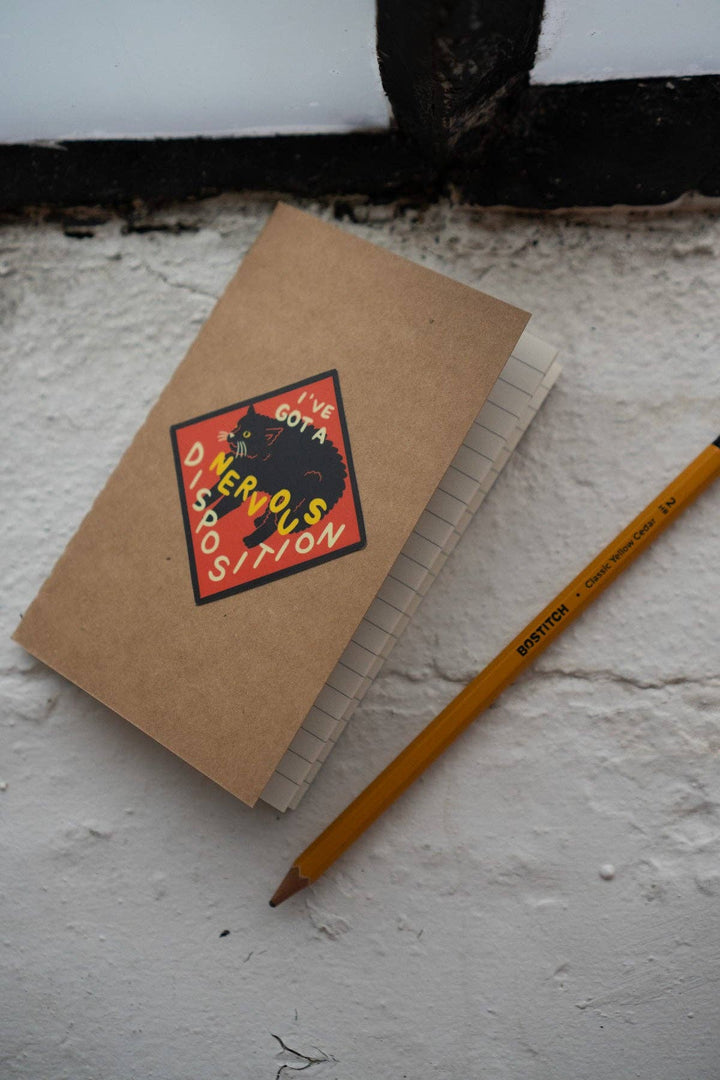 Nervous Disposition Waterproof Vinyl Sticker
