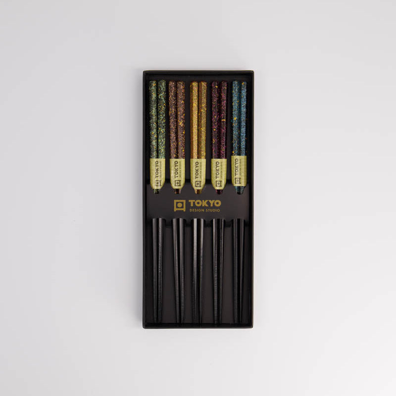Tokyo Design Studio Bonsai Chopsticks Gift Set – 5 Pairs