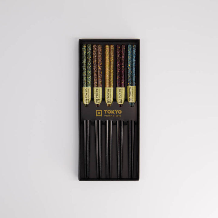 Tokyo Design Studio Bonsai Chopsticks Gift Set – 5 Pairs