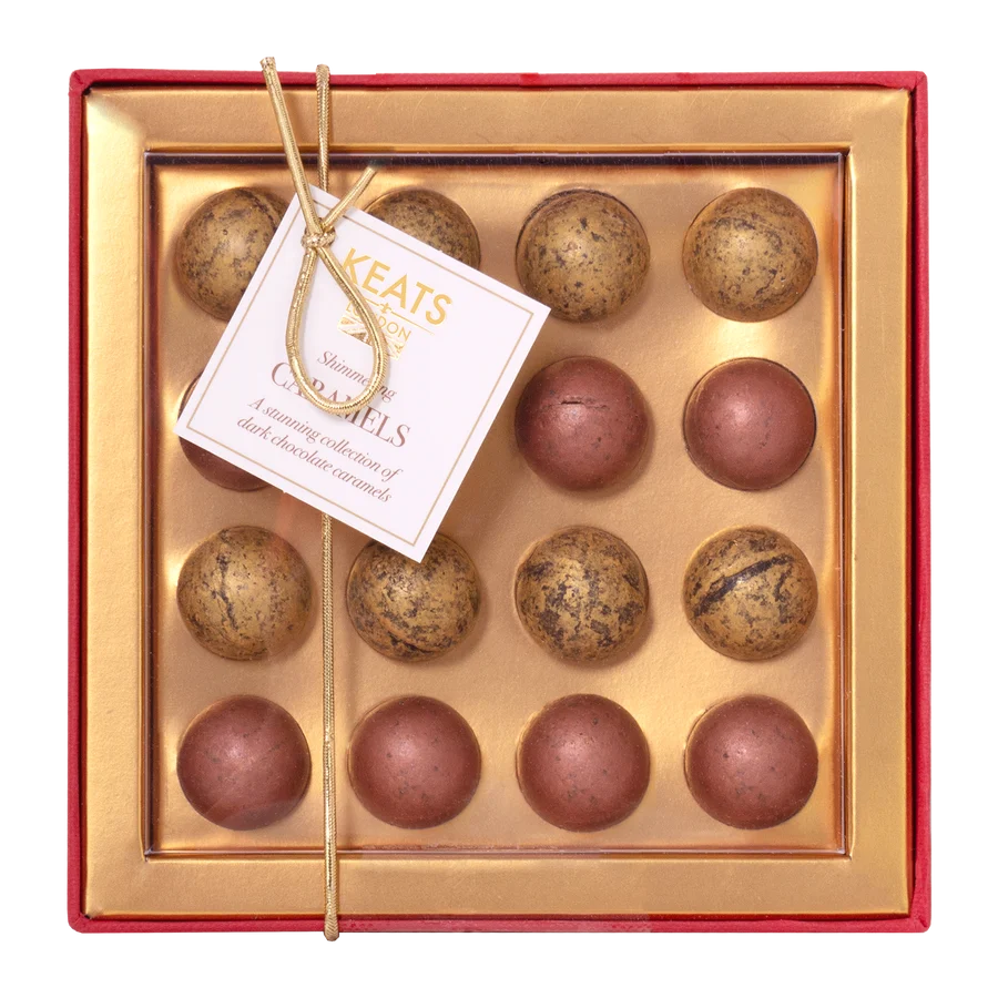 Keats Hazelnut Caramel Ganache Truffles