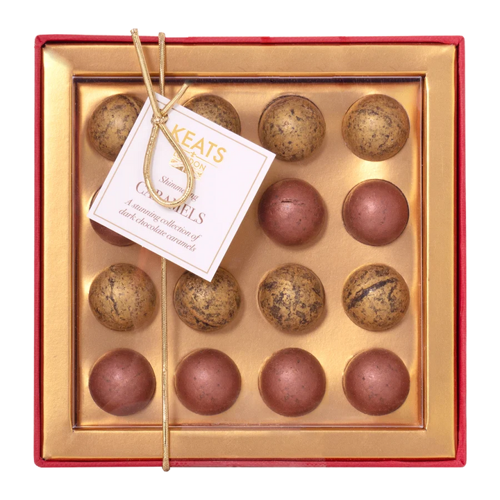 Keats Hazelnut Caramel Ganache Truffles