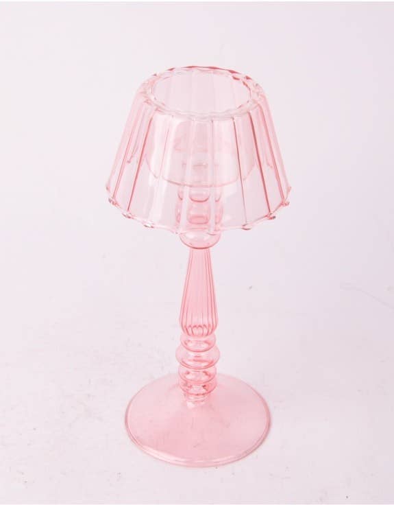 Light Pink Tea Light Lamp