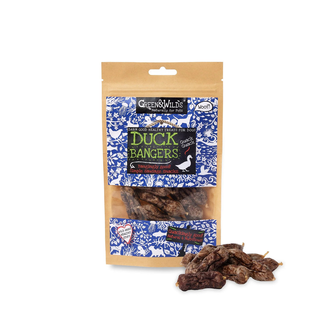 Duck Bangers Dog Treats