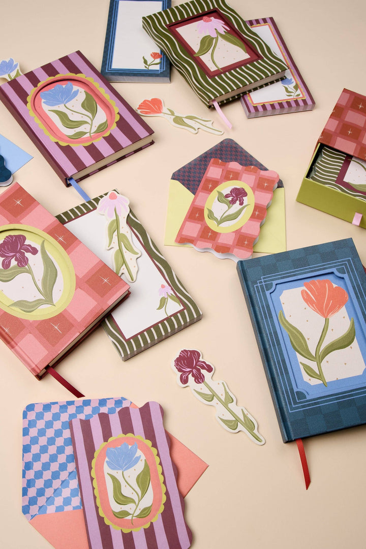 Poppy Framed Floral Journal