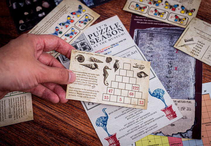 Escape from the Museum - Mini Escape Room Game