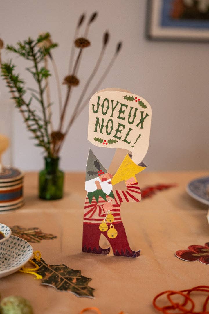 Christmas Elf Grandad Card