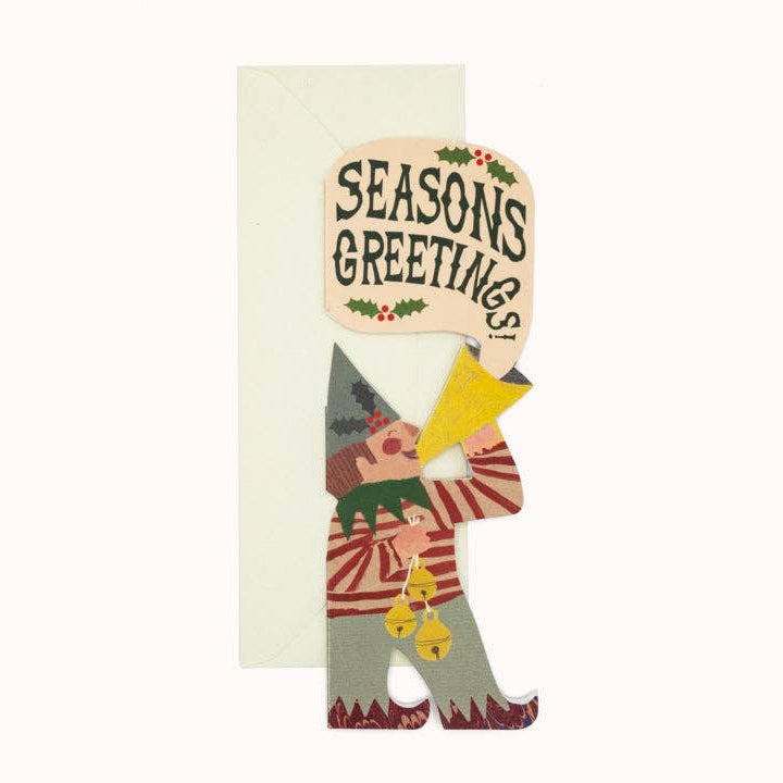 Christmas Elf Boy Card
