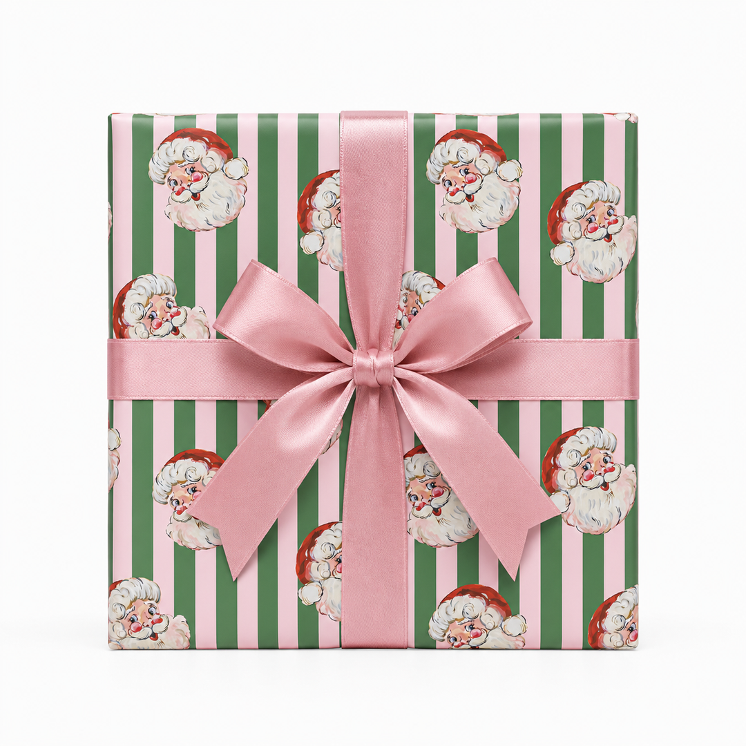 Santa Kitsch Wrapping Paper 3m Roll