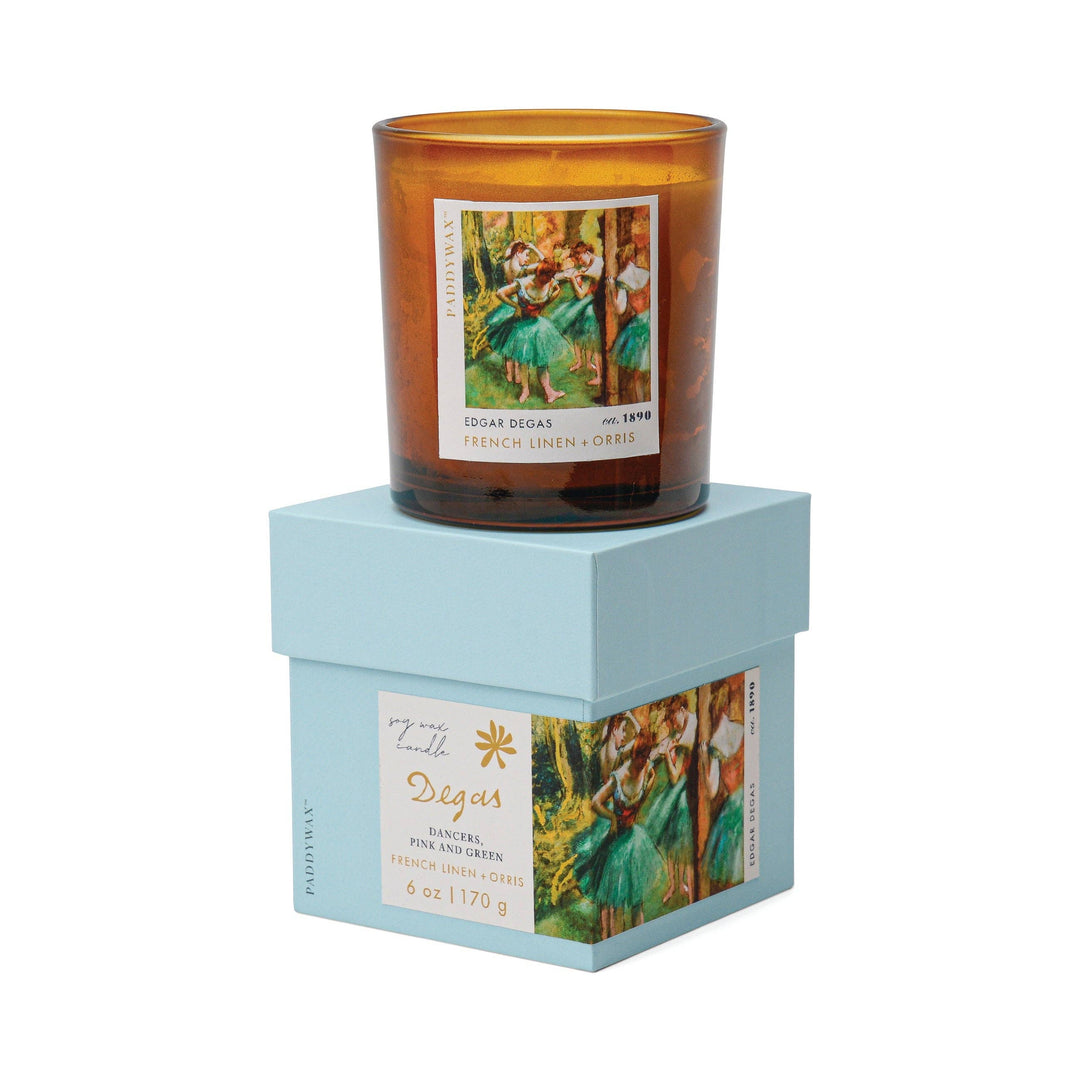 Impressionist Degas Dancers Candle