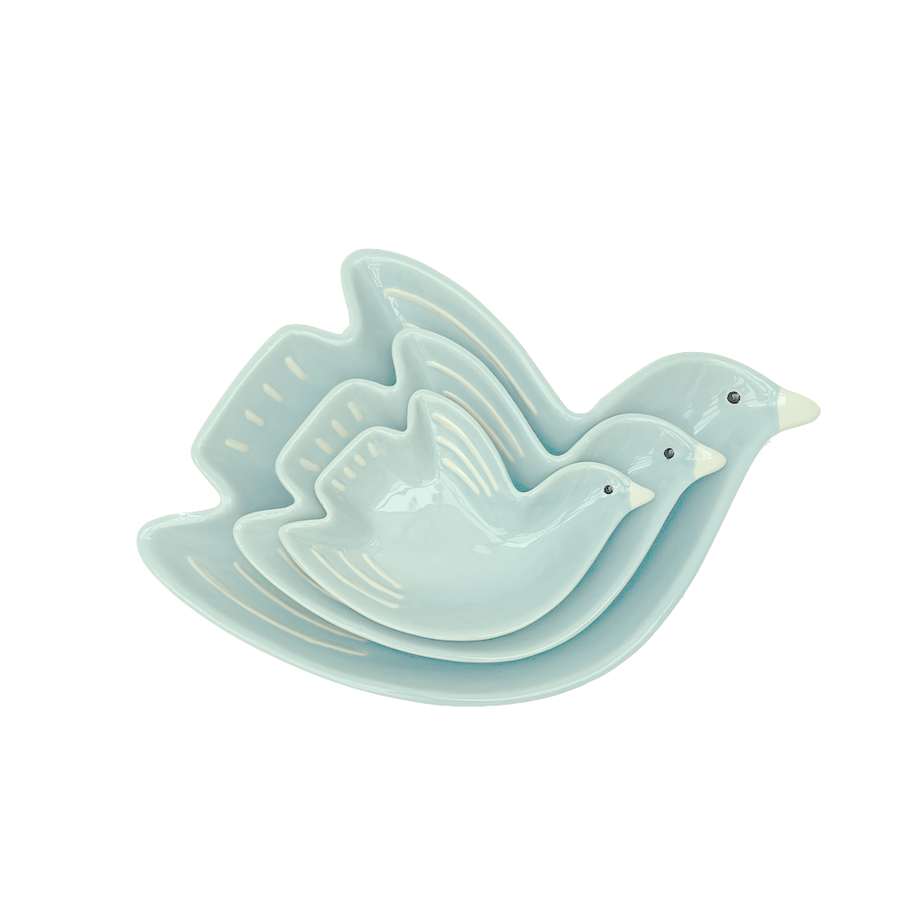 Blue Bird Trinket Dish