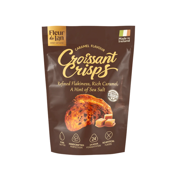Handmade Croissant Crisps – Caramel Flavour