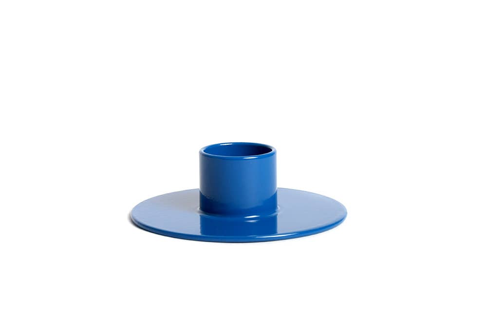 POP Signal Blue Candle Holder