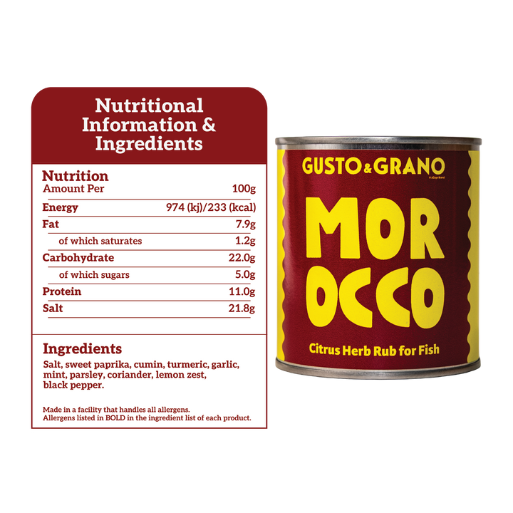 Gusto & Grano Morocco Fish Seasoning
