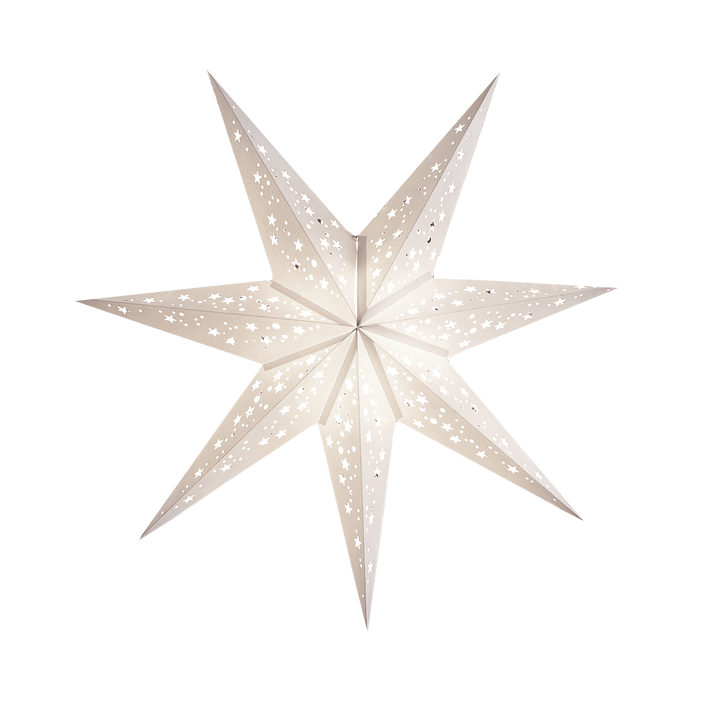 Paper Star Lantern - Venus White