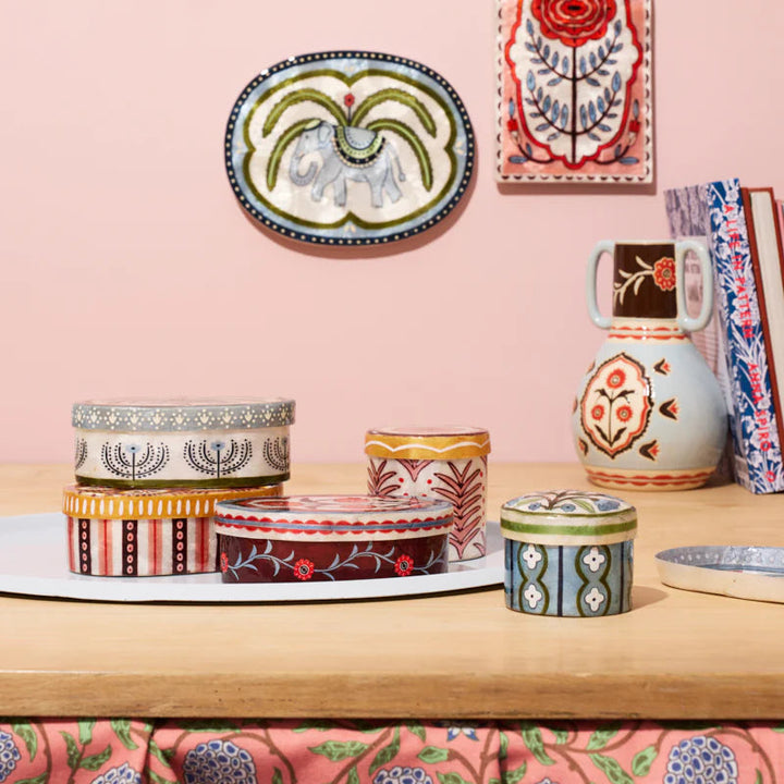 Samira Elephant - Shell Wall Tile