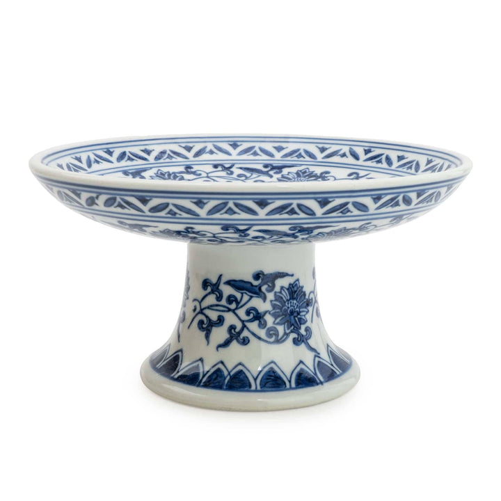 Sumatra Blue & White Cake Stand