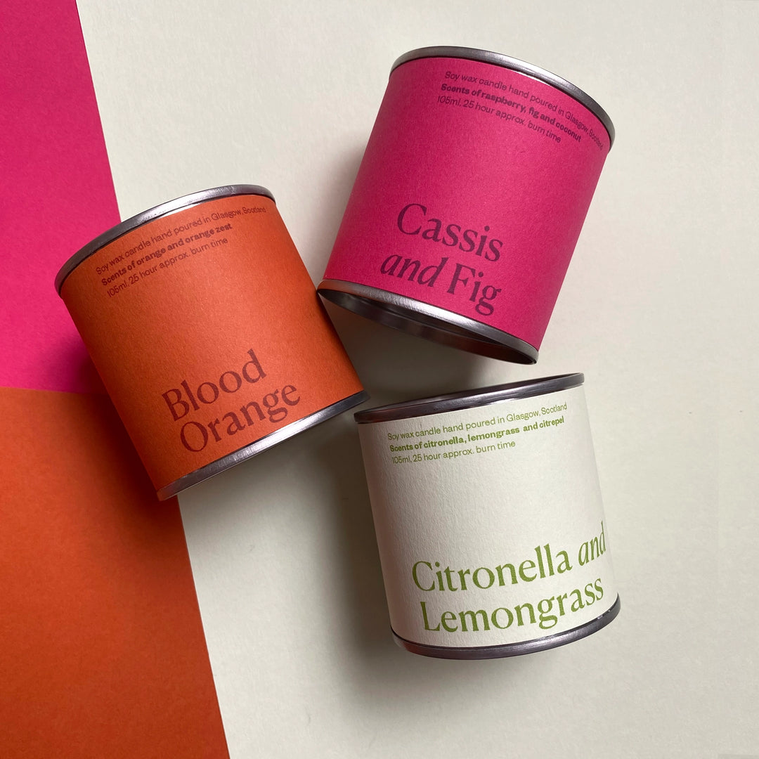 FIg & Cassis Candle Tin