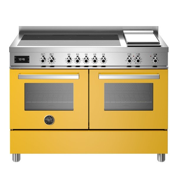 Bertazzoni Professional Series -120 cm induction top + griddle, electric double oven Professional Series