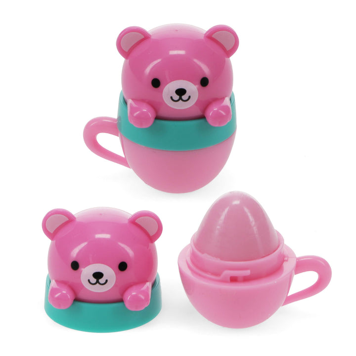 Mini Berry Lip Balm - Assorted Teacup Animal