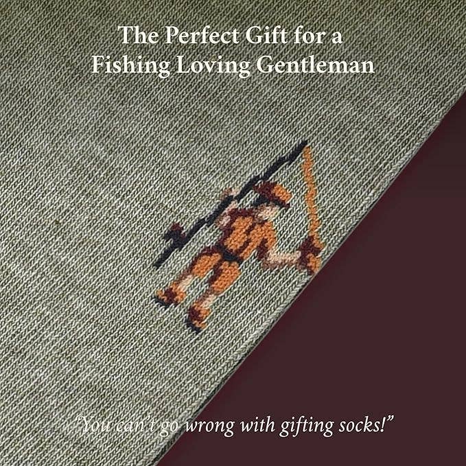 The Frustrated Fisherman | Novelty Socks for Fishing Fans