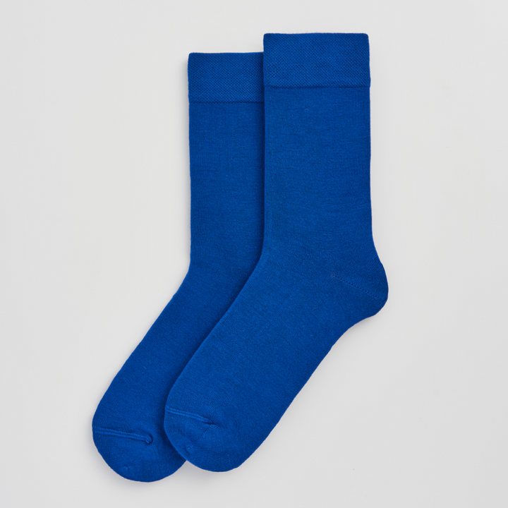 Pairs Strong Blue Bamboo Socks