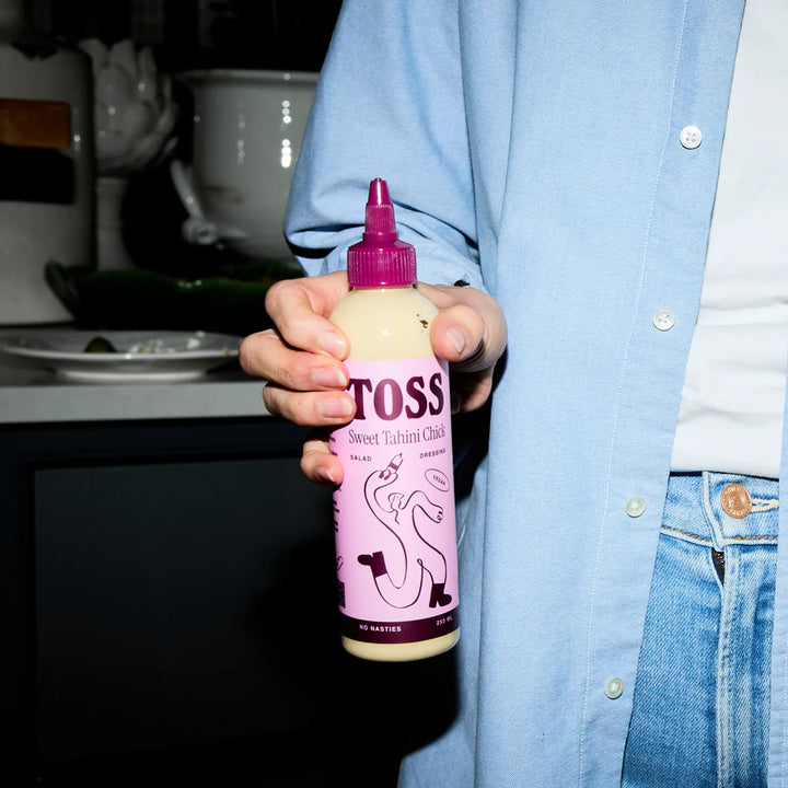 Toss Sweet Tahini Chick Salad Dressing