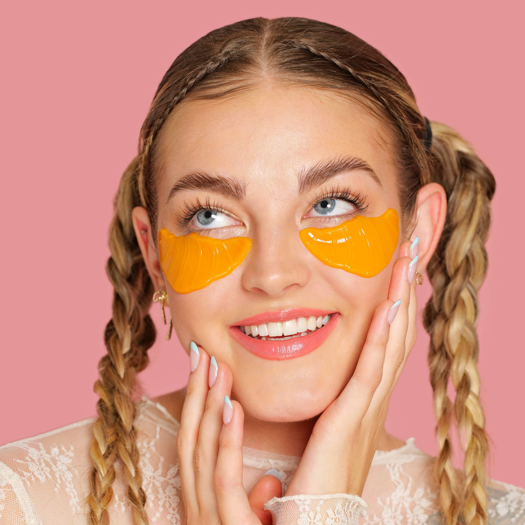 Croissant Caffeine Undereye Patches