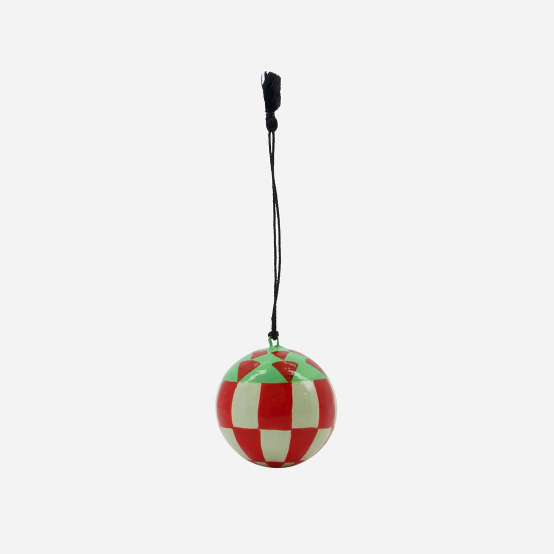 Red Harlequin Bauble