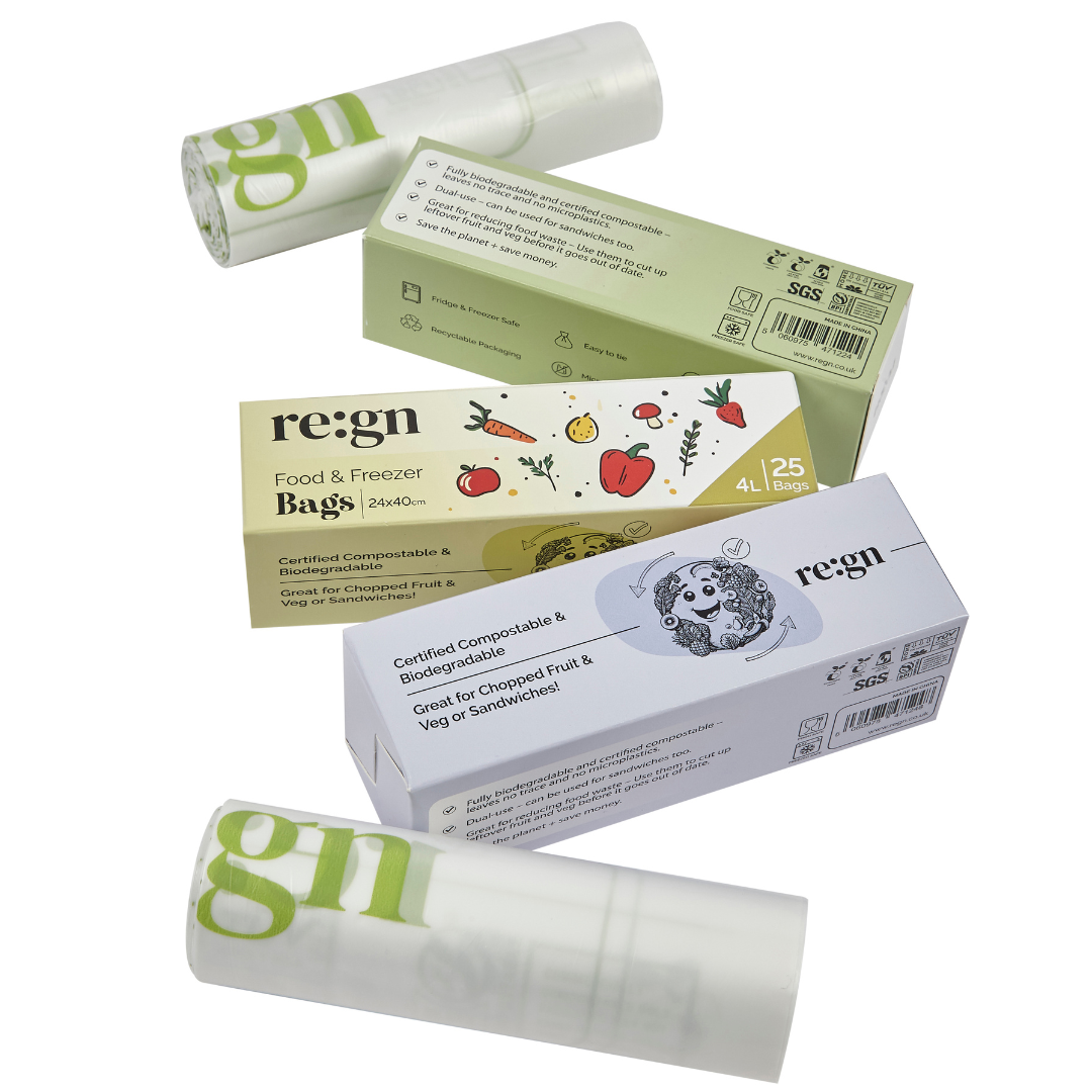 Compostable & Biodegradable 2L Food and Freezer Bags