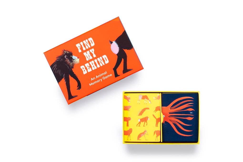 Find My Behind Memory Game