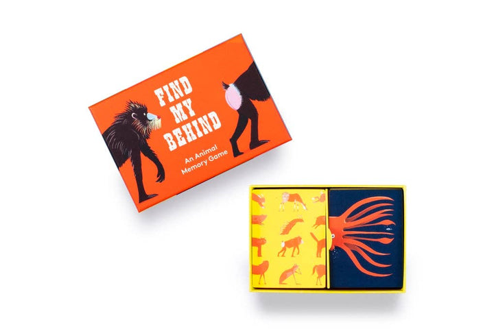 Find My Behind Memory Game