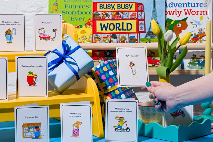 Worry - Mini Card by Richard Scarry