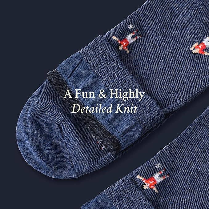 The Furious Footballer | Novelty Socks for Football Fans