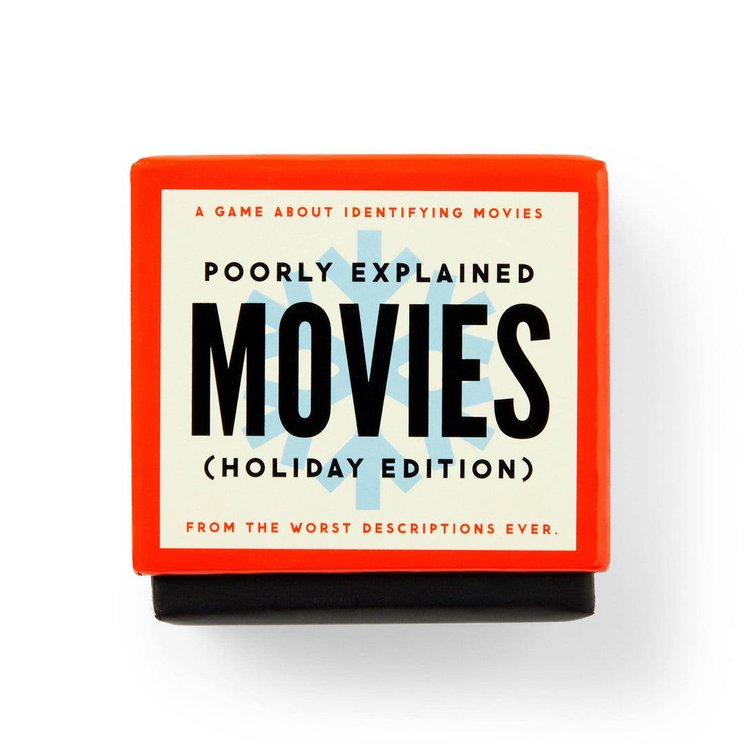 Mini Poorly Explained Movies Game - Holiday Edition