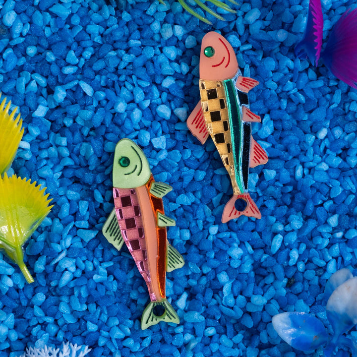 Rainbow Trout Earrings
